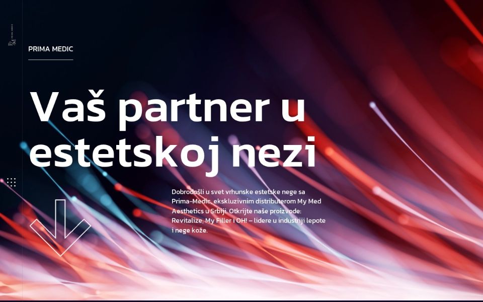 Sajt prima-medic.com – izrada Retroaktiv