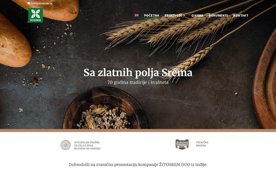 Sajt zitosrem.rs – izrada Retroaktiv